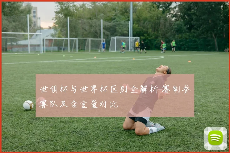 世俱杯与世界杯区别全解析 赛制参赛队及含金量对比