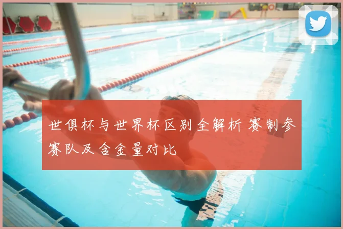 世俱杯与世界杯区别全解析 赛制参赛队及含金量对比